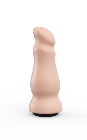 Анальный фаллоимитатор с приплюснутой головкой - 13 см.